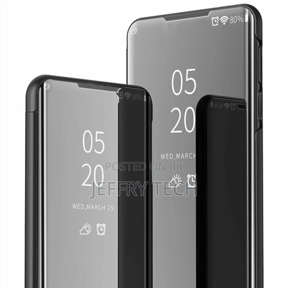 Samsung Galaxy A71 5G Phone Cover Plating Mirror Flip Stand