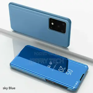 Samsung Galaxy A71 5G Phone Cover Plating Mirror Flip Stand