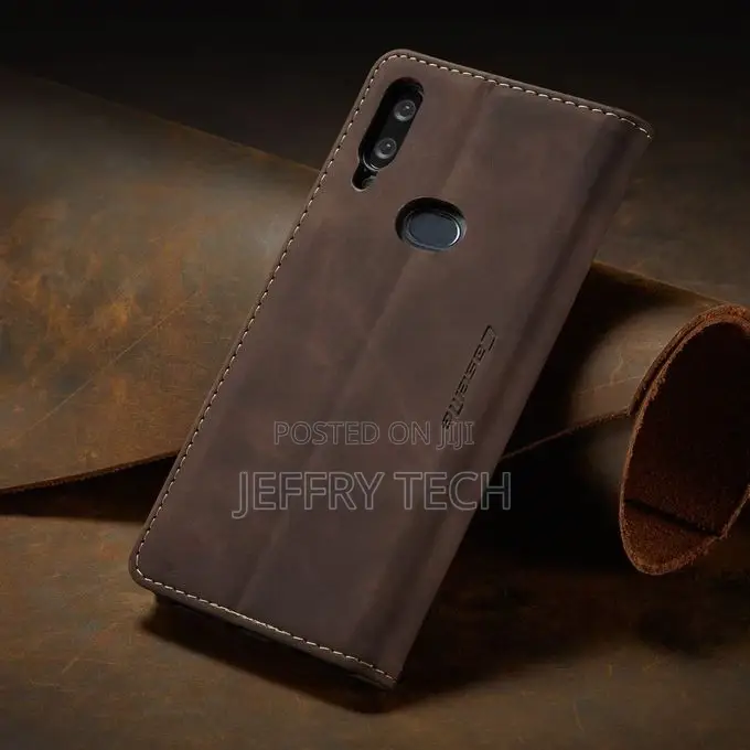 Galaxy A10S Case, Retro PU Leather TPU Inner Wallet Case [C