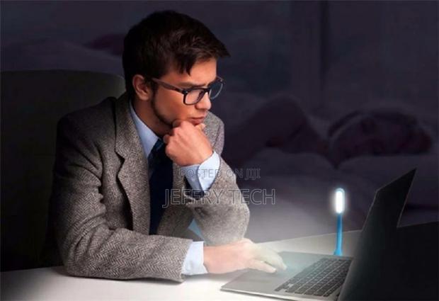 USB Plug Lamp Mini Night Light Computer Power Bank Laptop Ch - thumbnail 2