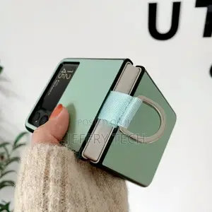 Samsung Galaxy Z Flip 3 Case With Finger Ring Candy Color Fl