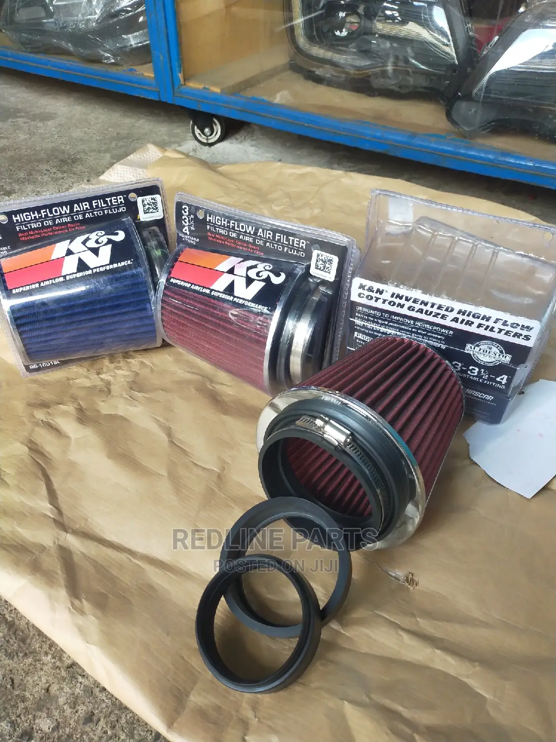 K N Lifetime Highflow Airflow Filters 3inch/3.5/4