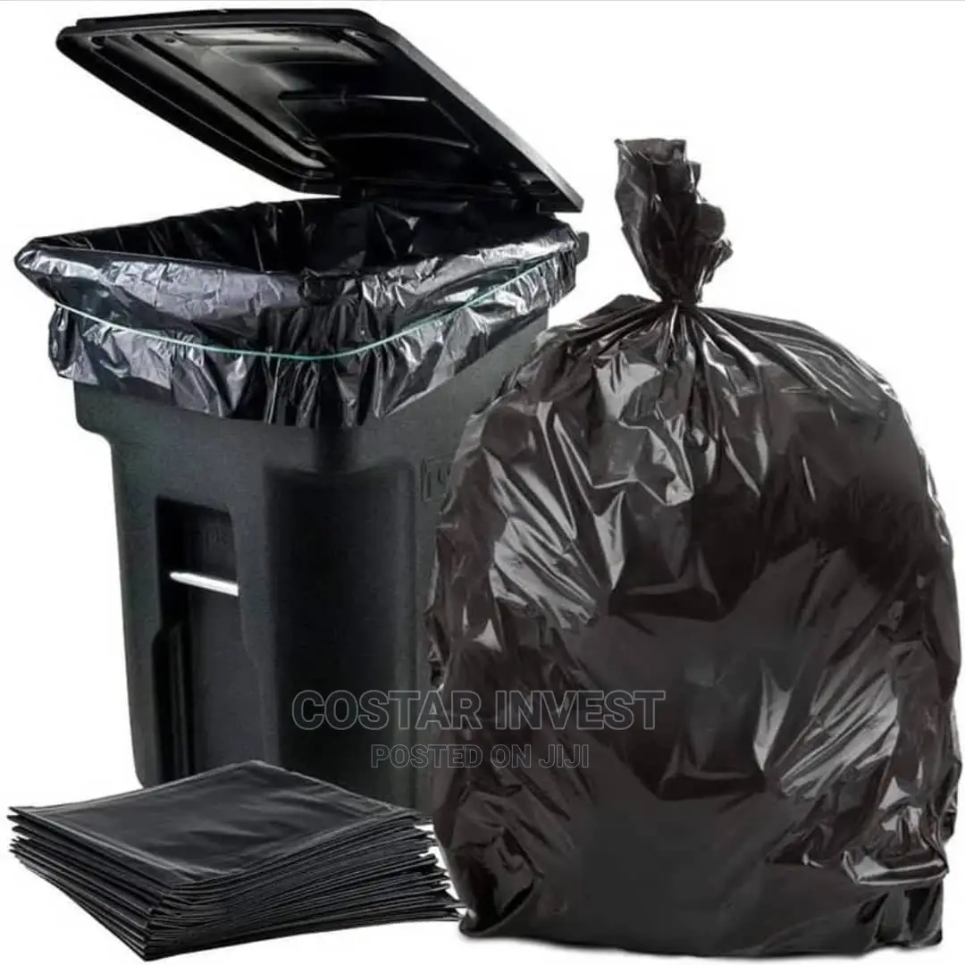 50 PCS (30X36 Inches) Garbage/Trash Bags-heavy GAUGE LARGE
