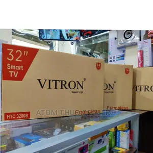 Smart Android 32 Inches Flameless Vitron Television/Tv