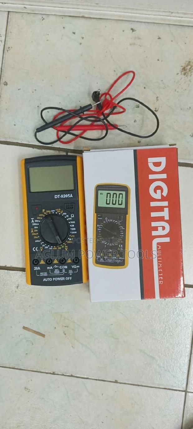 Digital Multimeter/Voltmeter - main view