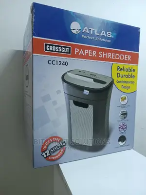 12sheets Shredder Cc1240 Atlas Shredder ! Cc1240 Crosscut