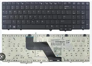 Hp Elitebook 8540P, 8540W Series Laptop Keyboard Black