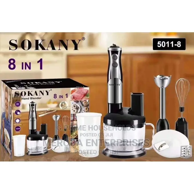 Sokany 8-in-1 Multifunction Blender Food Juice Maker Meat Gr