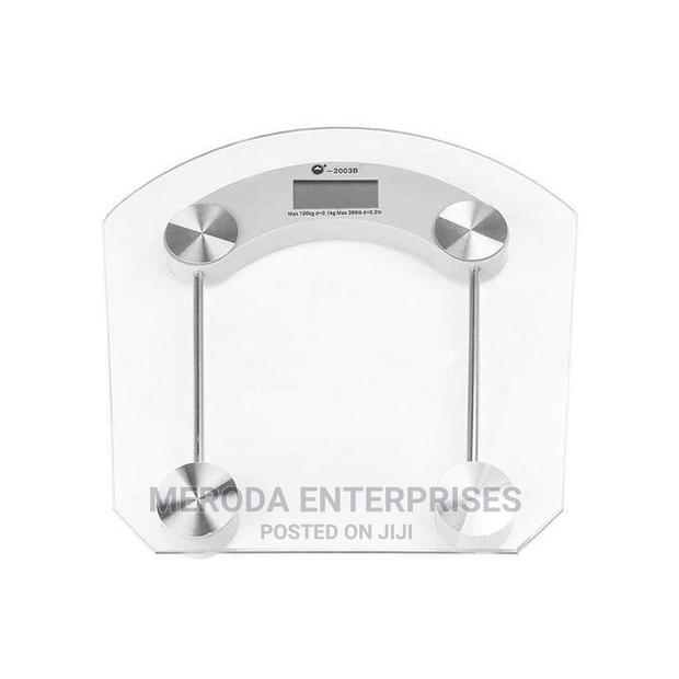 Quality Glass Personal Bathroom Weighing Scale - main view