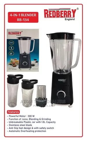 4 in 1 Redberry Blender , ,