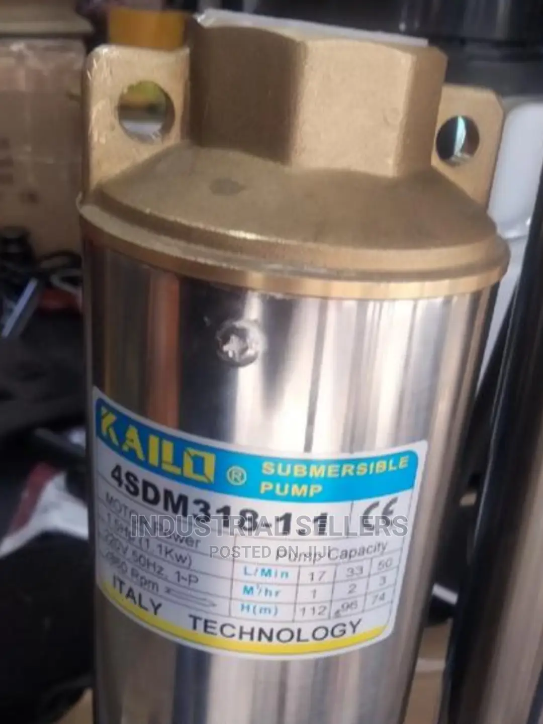 1.5hp Kailo Submersible Pumps