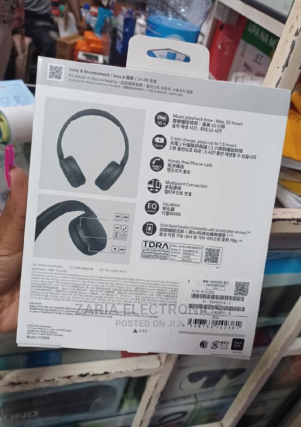 Original Sony Wireless Headphones WH-CH520 - thumbnail 2