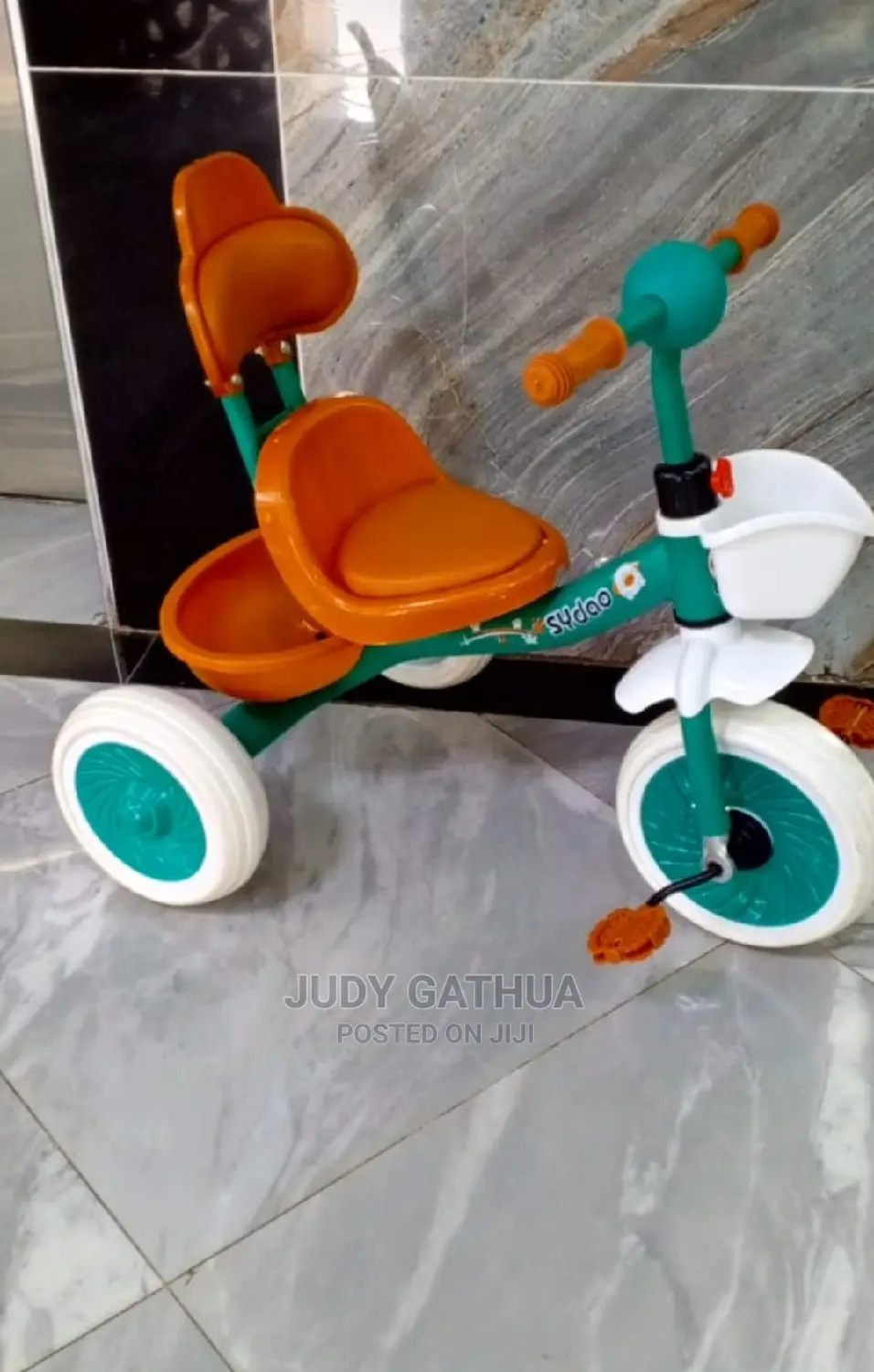 Tricycle White and Orange