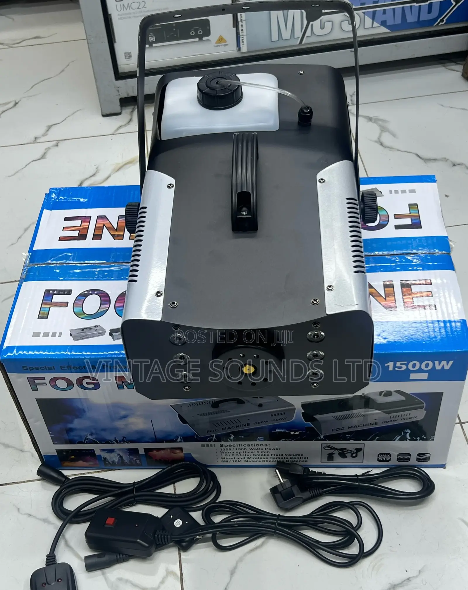 1500watts Fog/Smoke Machine W/Remote Multi Color LED