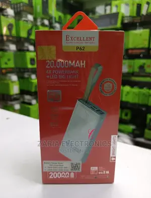 20000mah Excellent Power Bank 25watts,With All Cables