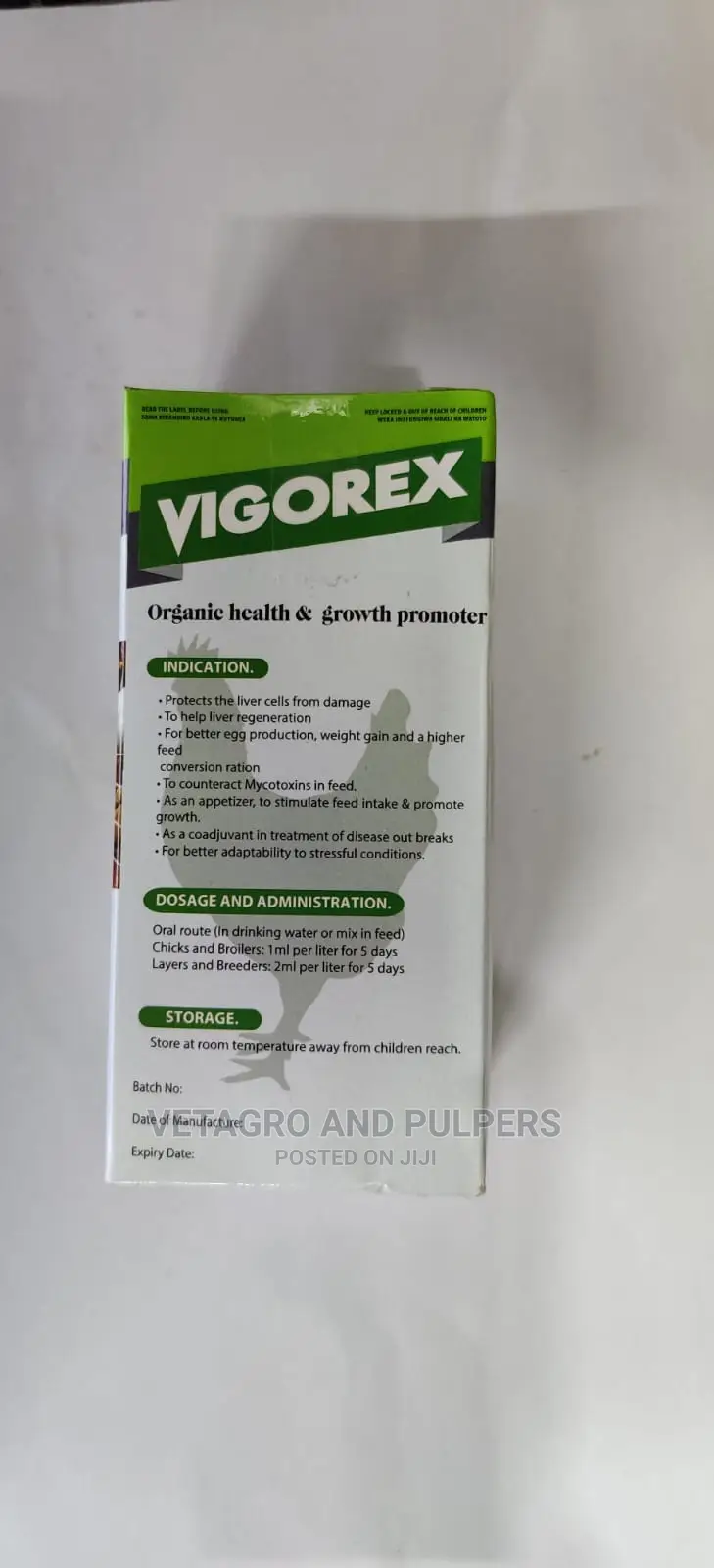VIGOREX Organic Health and Growth Promoter
