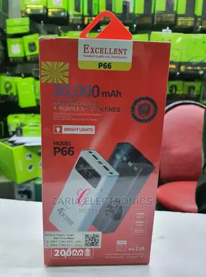 12000mah Excellent Power Bank,Fast Charging With 3 Cables