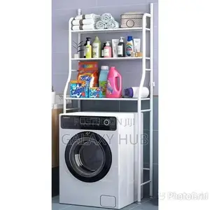 Over the Washing Machine Stand Organizer