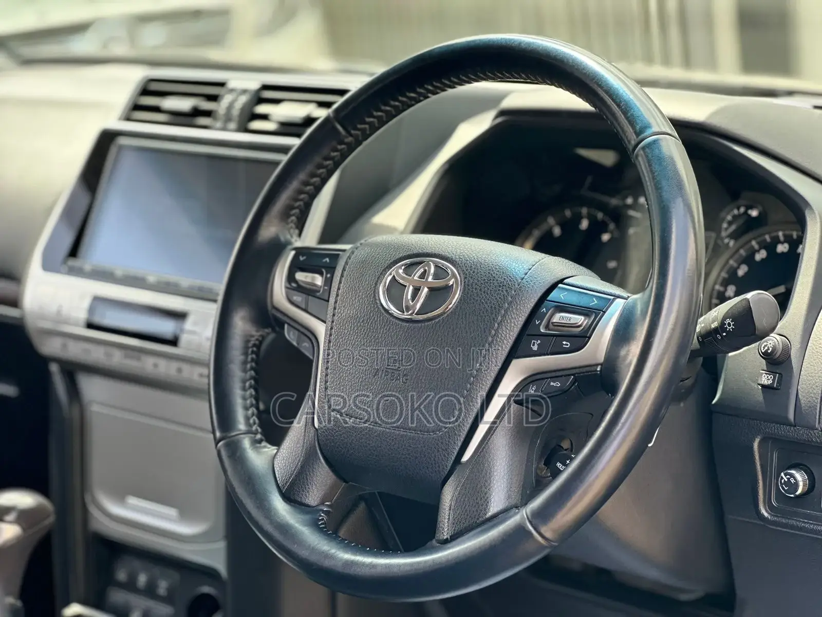 Toyota Land Cruiser Prado 2017 Matt Black