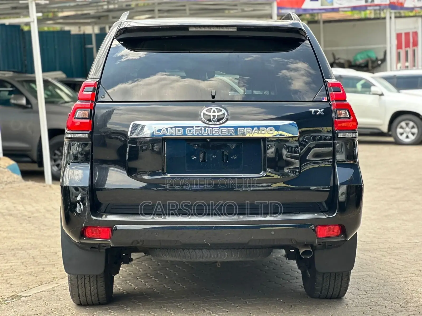 Toyota Land Cruiser Prado 2017 Matt Black