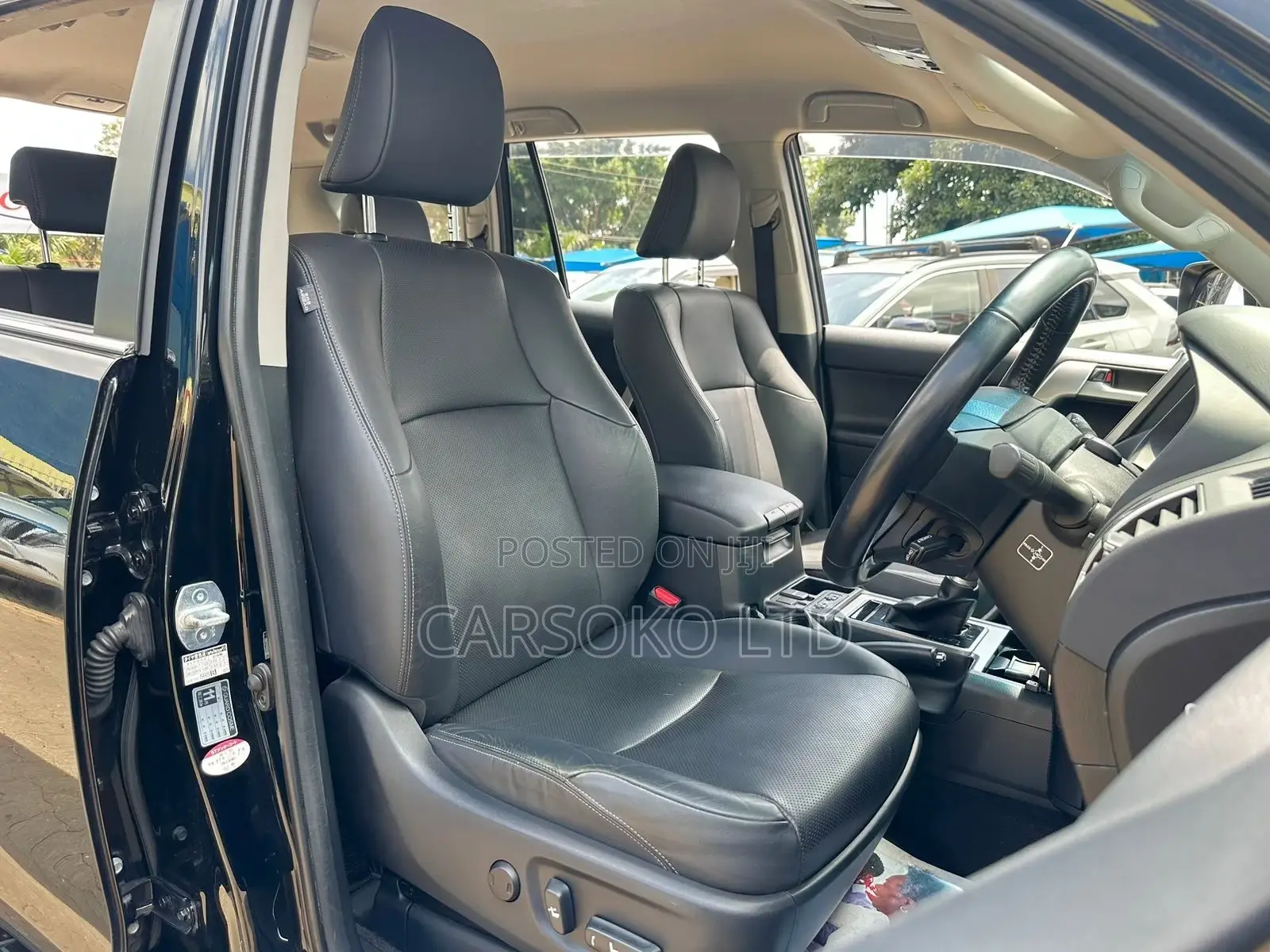 Toyota Land Cruiser Prado 2017 Matt Black