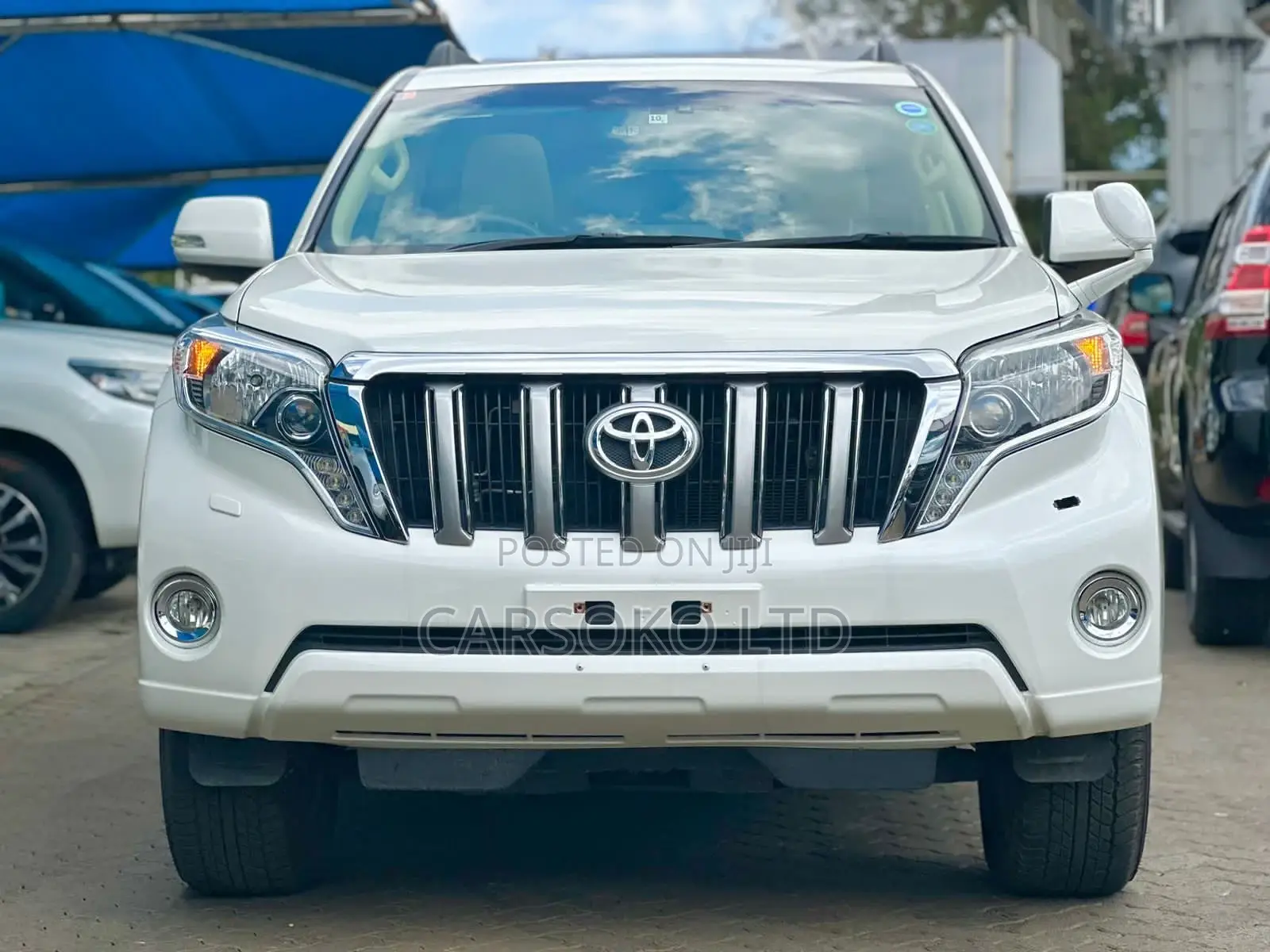 Toyota Land Cruiser Prado 2016 White