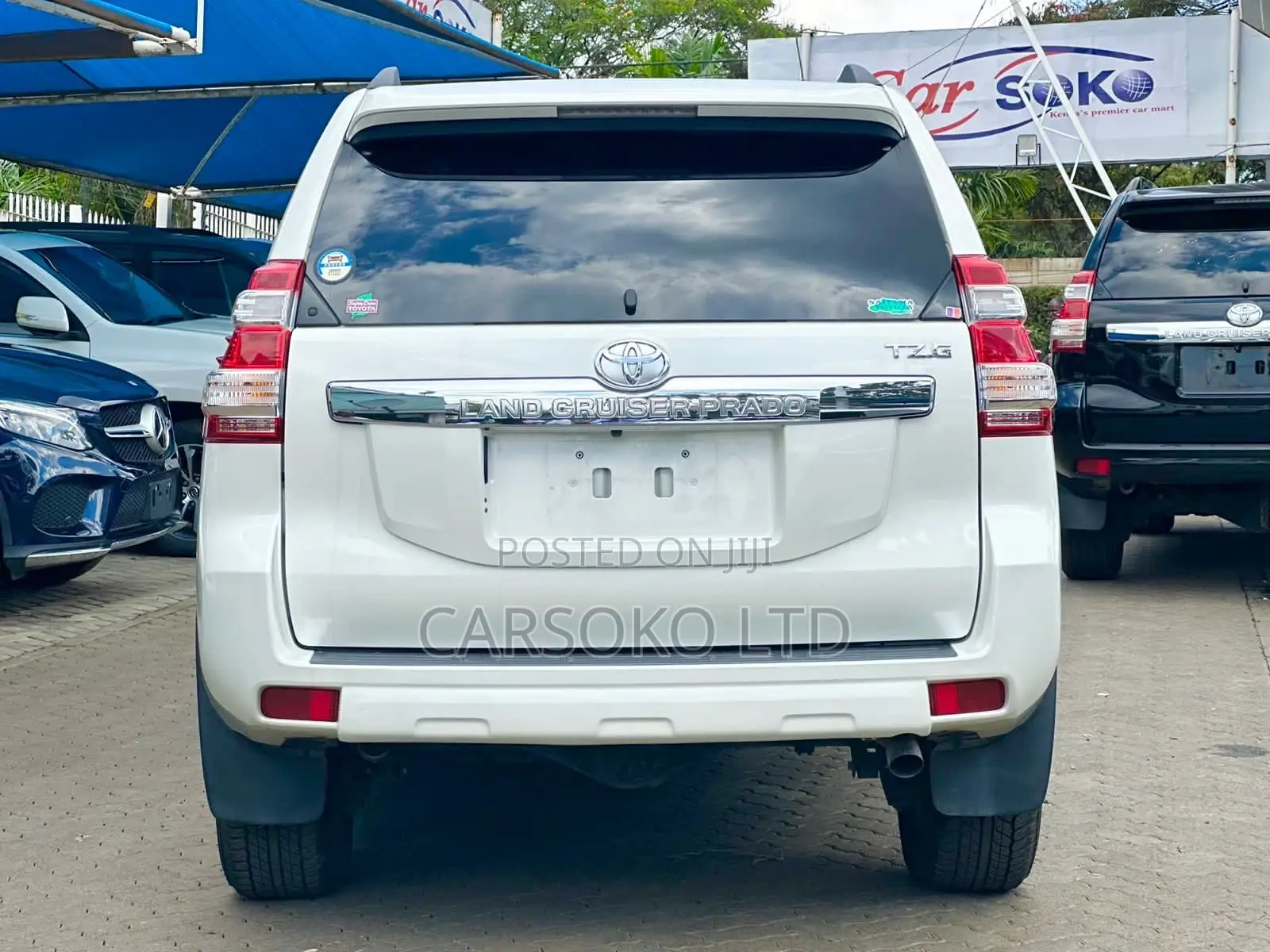 Toyota Land Cruiser Prado 2016 White