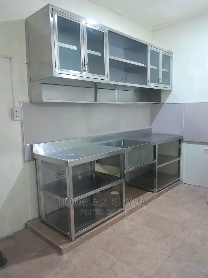 Stainless Steel Working Table Sink::