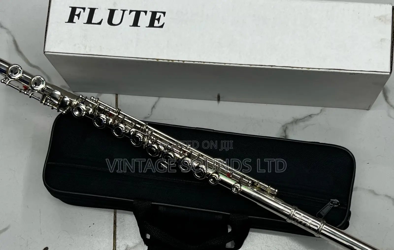 Yamaha Closed Hole C Flute With Case, Tuning Rod