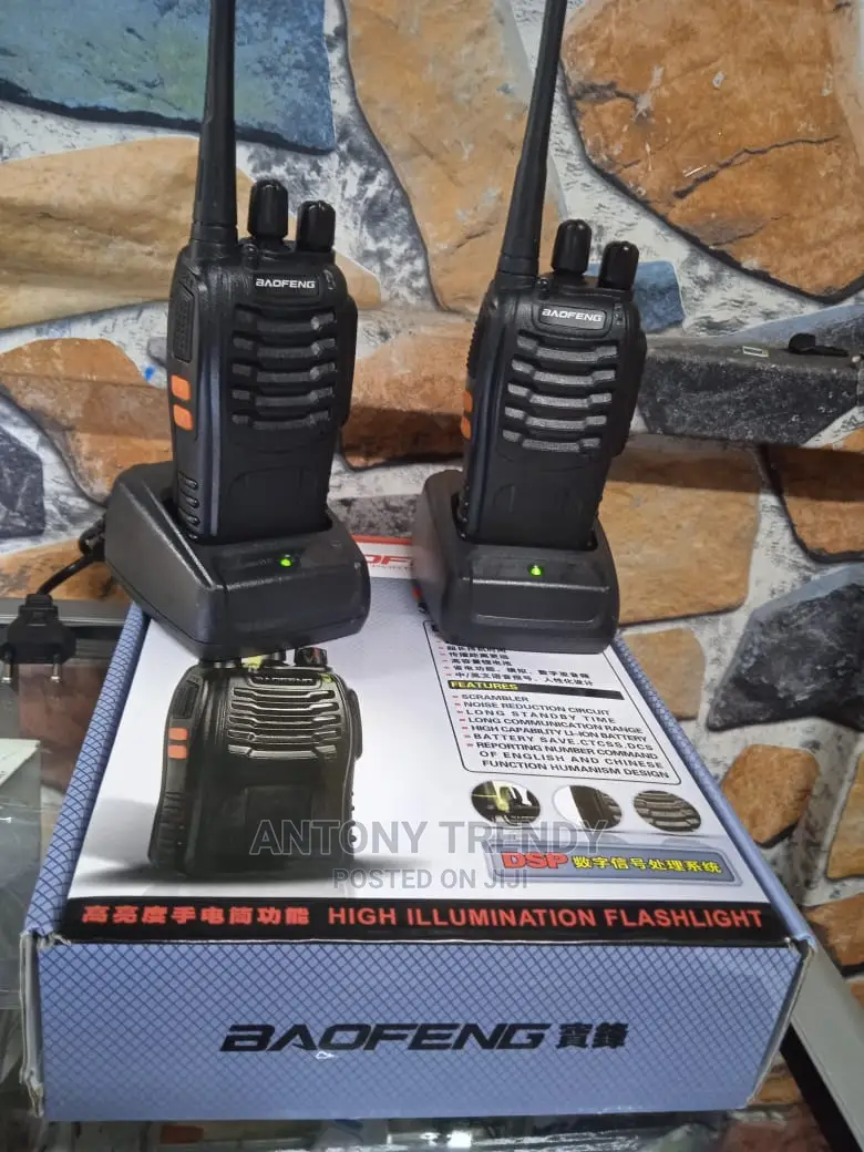 Bf-888s Baofeng Walkie Talkie - 2 Pieces
