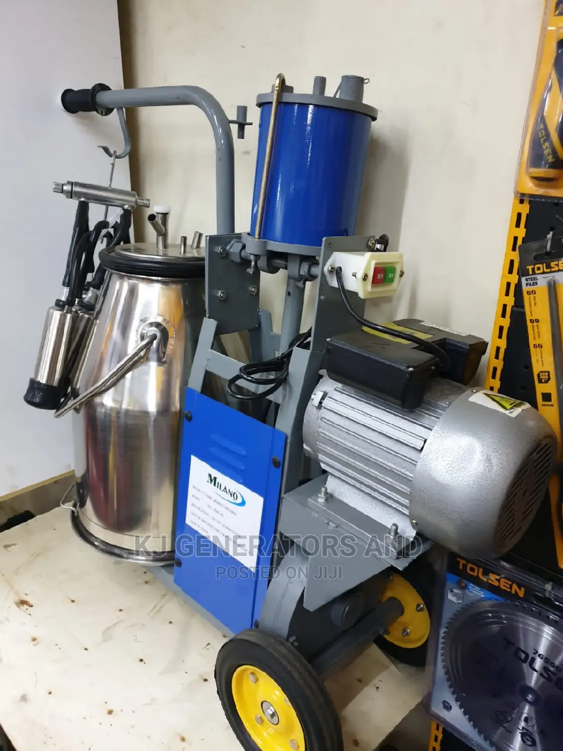 Single Bucket Milking Machine (Milano)