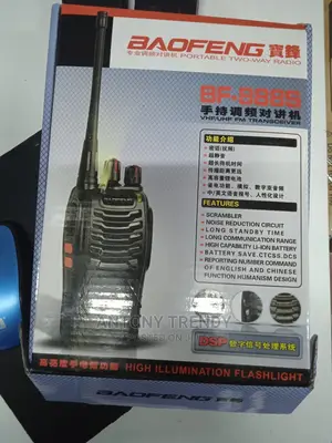 Baofeng Bf-888s 2 Walkie-Talkie Uhf, Rechargeable