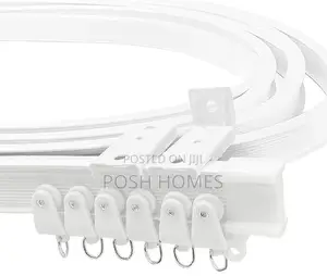 PVC 6m Bendable Curtain Rails