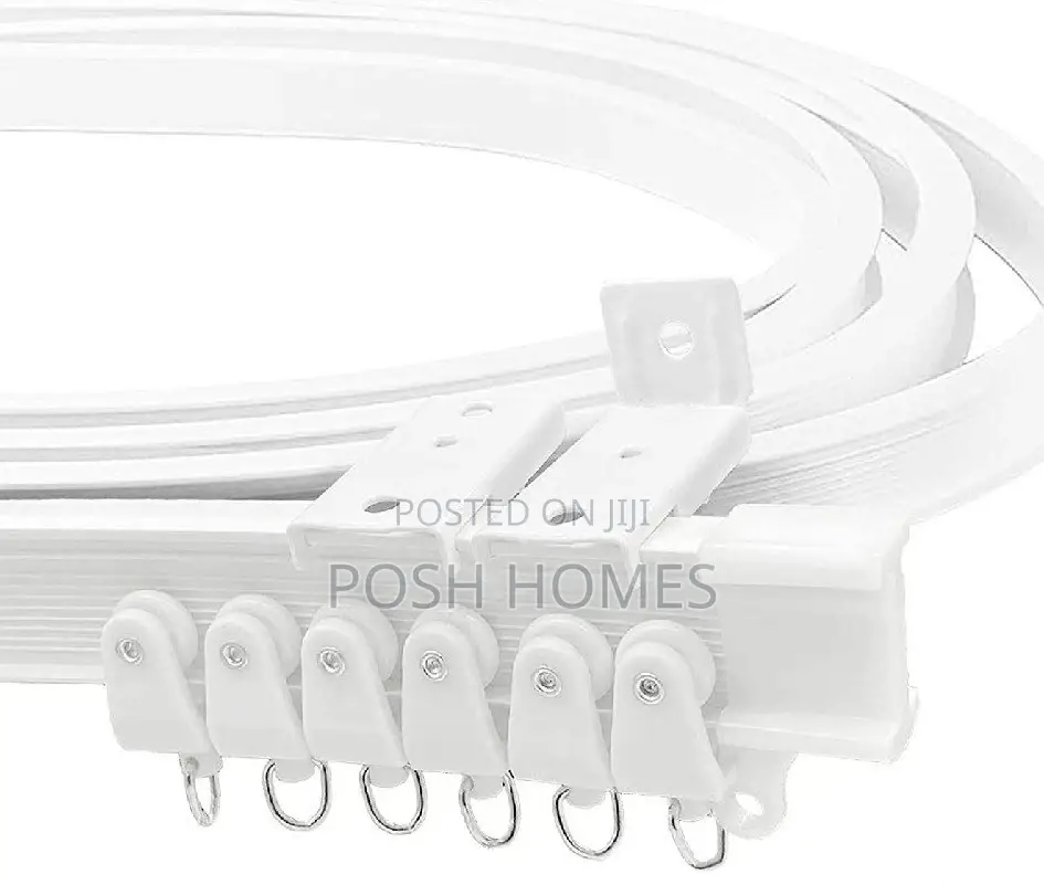 PVC 6m Bendable Curtain Rails