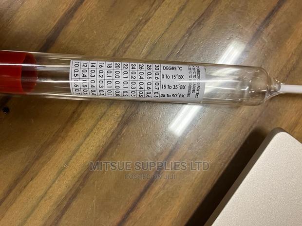 Hydrometer Brix With Thermometer 20C, 0-10 ( LIMCO) - thumbnail 3