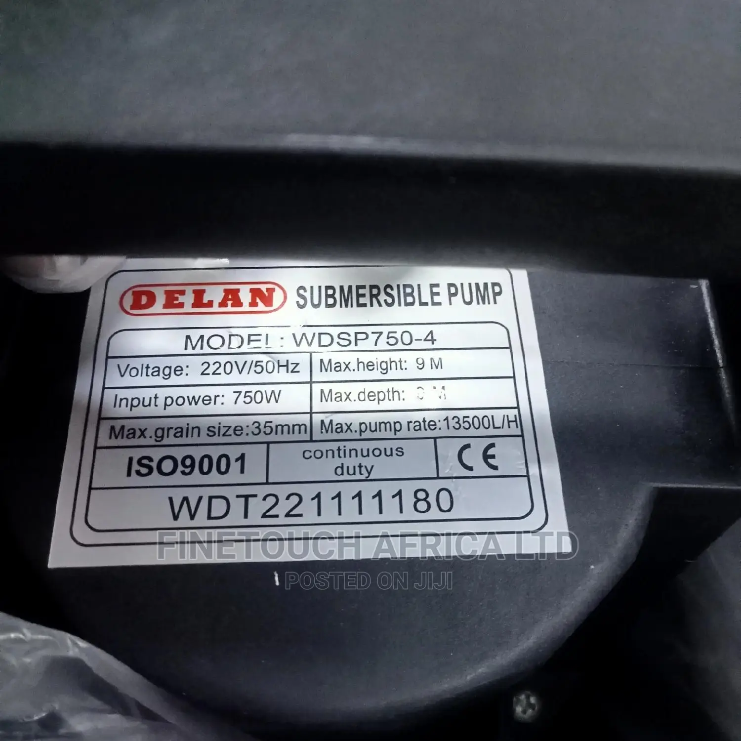 Delan Drainage Pump