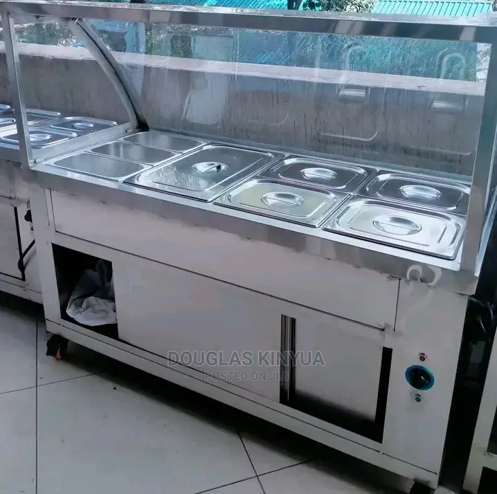 Stainless Steel Bain Marine" ( Food Warmer Display)"
