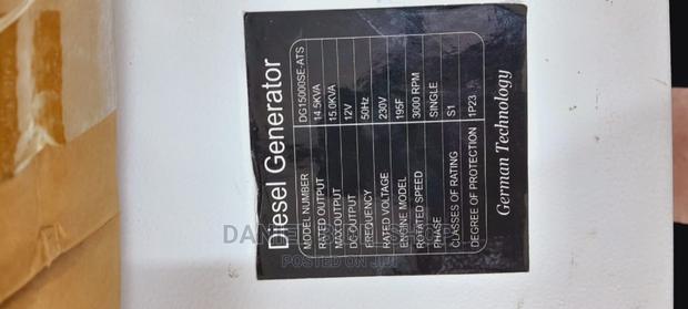 Automatic Girasol 15kva Silent Diesel Generator + ATS - thumbnail 4