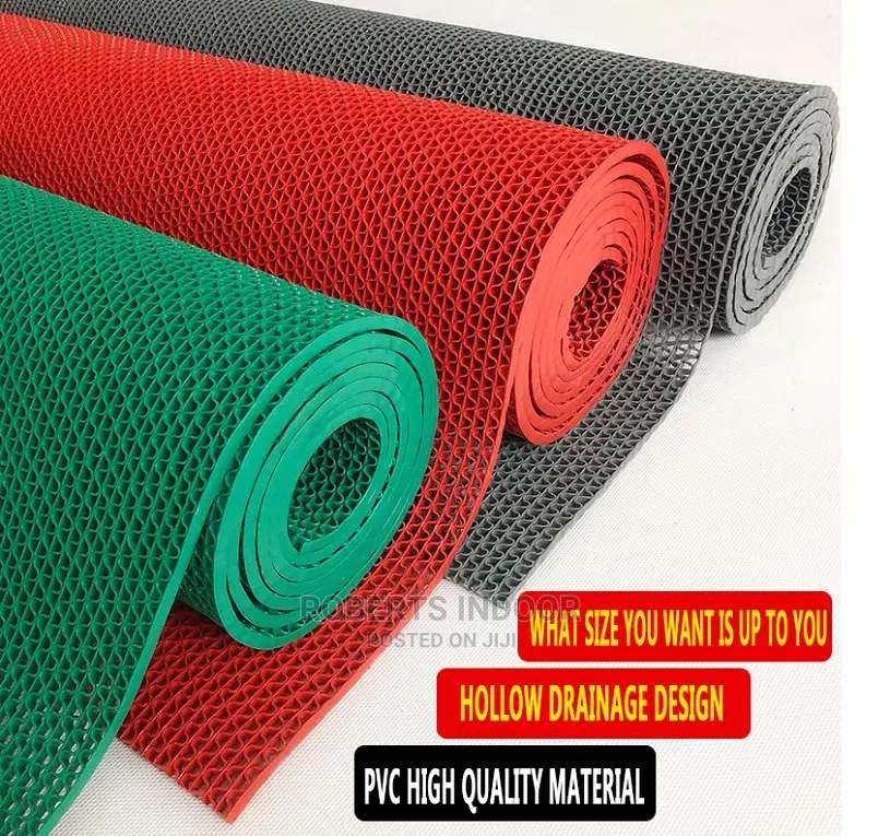 Upgrade Your Floor With Perforated Spaghetti PVC Carpet