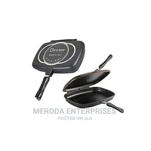 Dessini Double Sided Made in Italy Grill Pan 36cm - Black