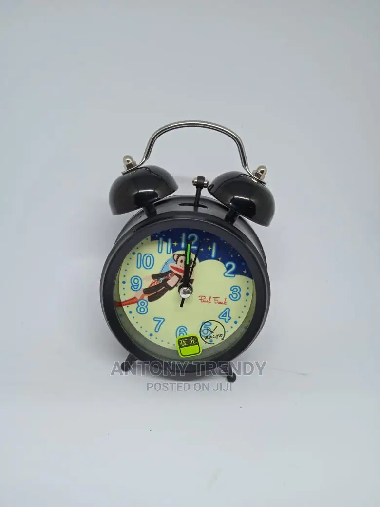 Alarm Clock, Low-Voltage/Turquoise, 10 Cm (4 ")