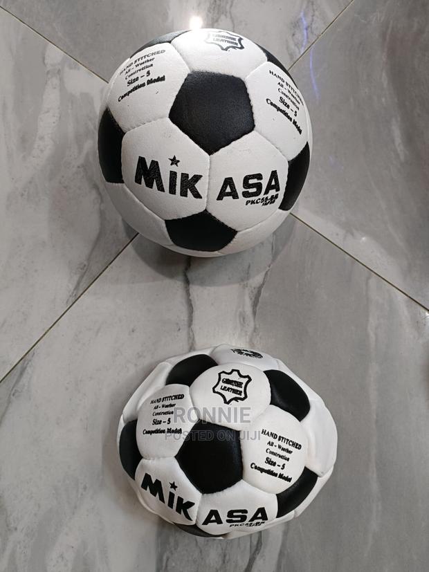 Mikasa Football Made in Kenya Pure Leather