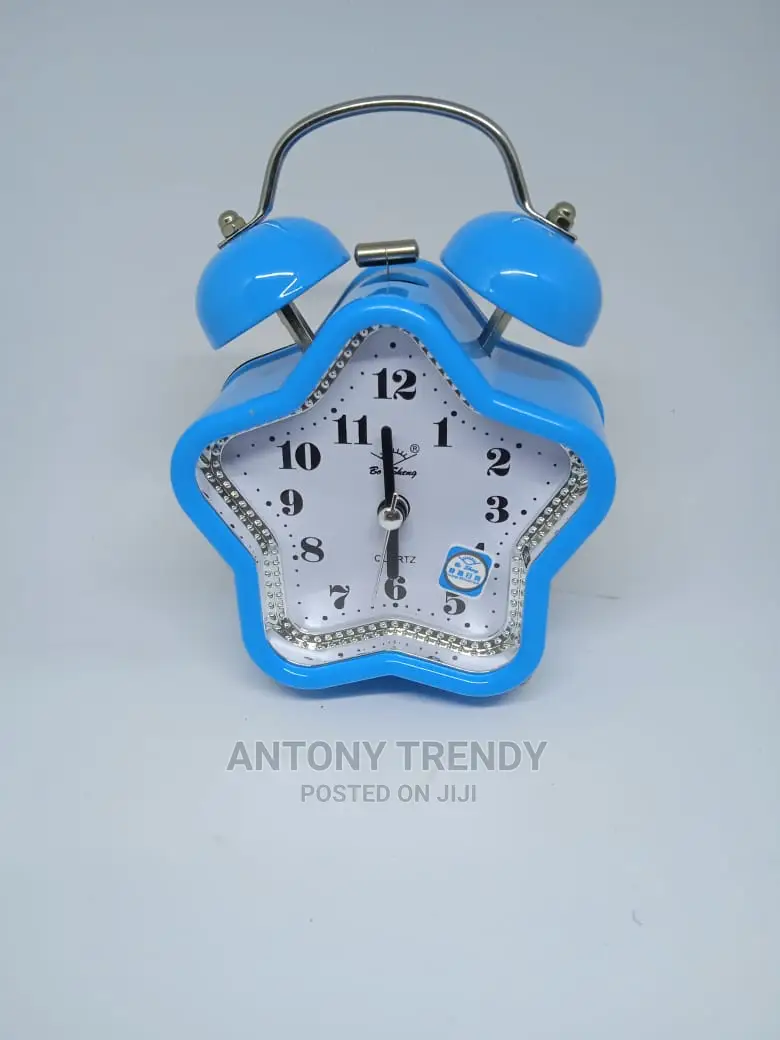 Twin Bell Quartz Analog Alarm Clock, Loud Alarm