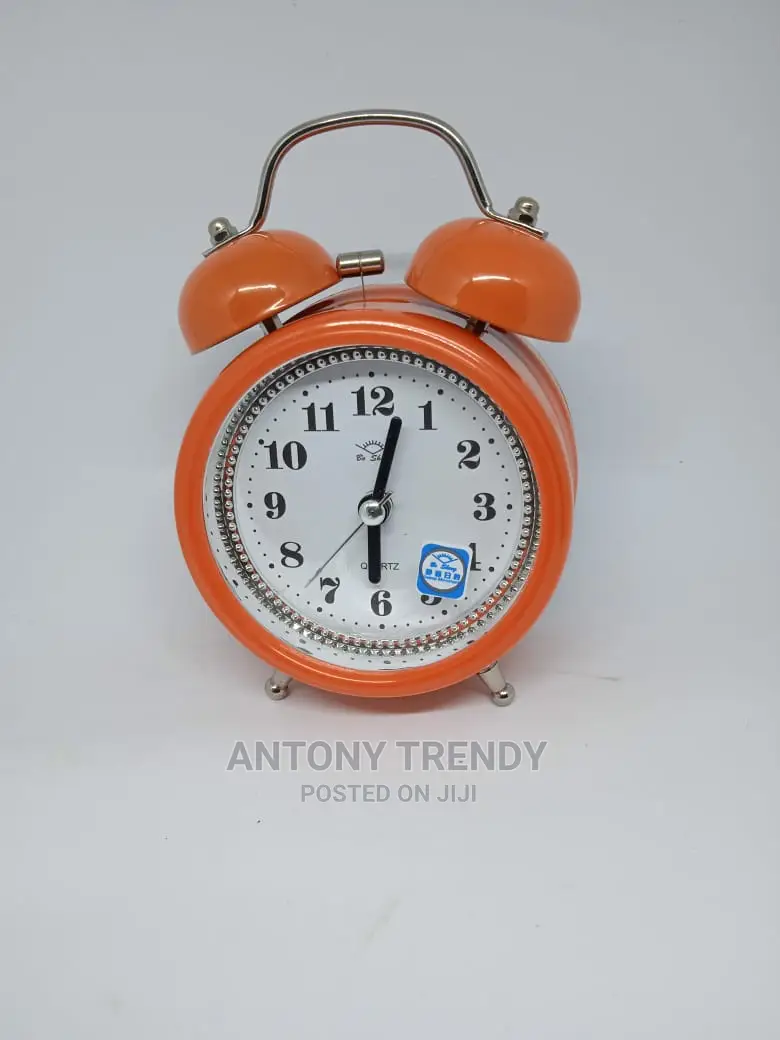 "Silent Sweep" Twin Bell Alarm Clock