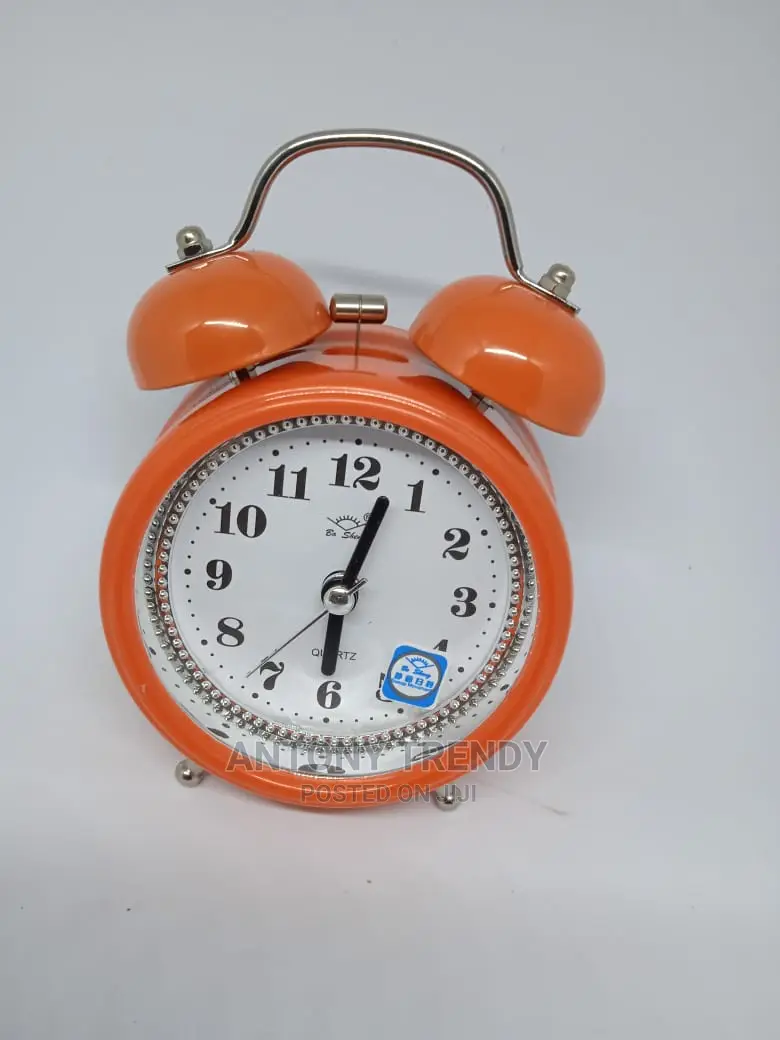 "Silent Sweep" Twin Bell Alarm Clock