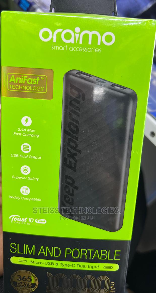 Oraimo 10000mah Powerbank(P118d) - thumbnail 3
