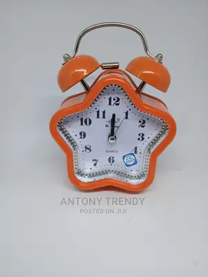 Star Shape Twin Bell Alarm Clock