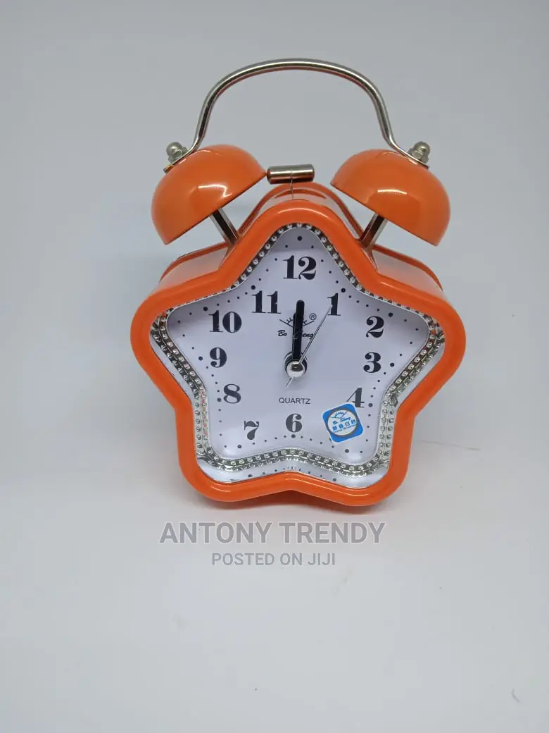 Star Shape Twin Bell Alarm Clock