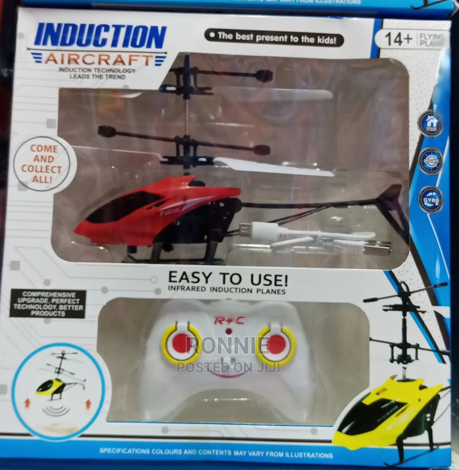 Induction Aircraft Remote Controlled Chopper Helicopter in Nairobi