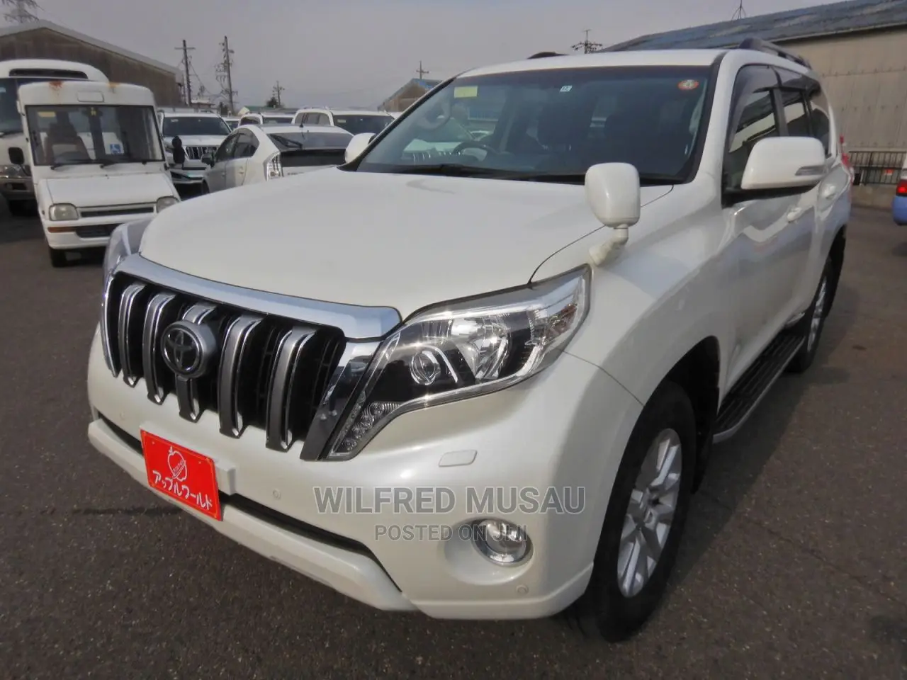 Toyota Land Cruiser Prado 2016 White